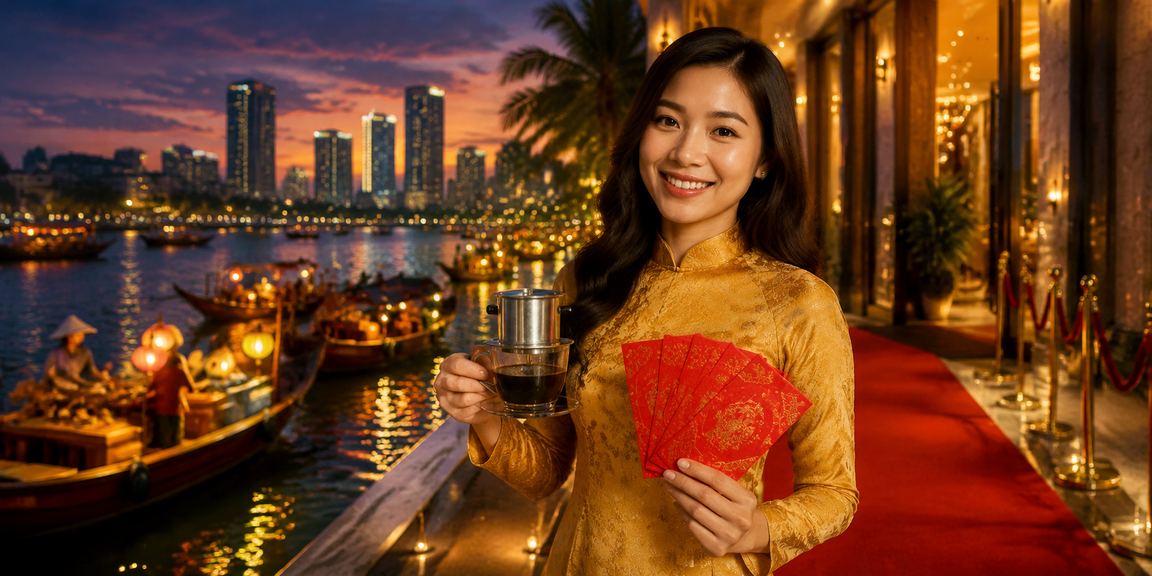 Bao lì xì đỏ thưởng Jackpot trong không khí lễ hội tại Đà Nẵng